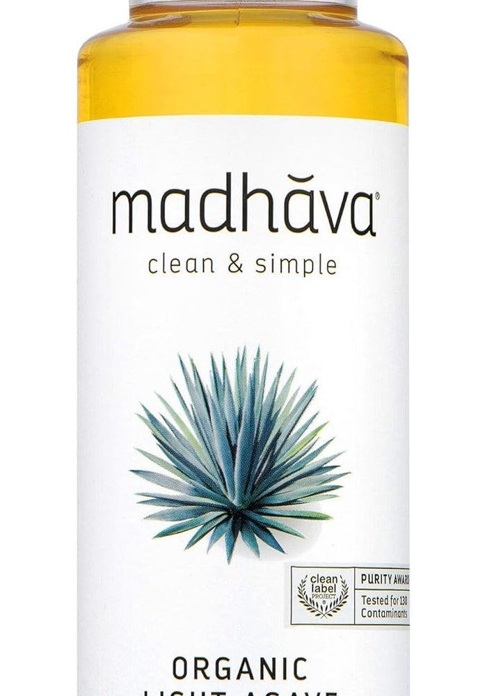Madhava Organic Light Agave Nectar - 11.75 oz - Image 1